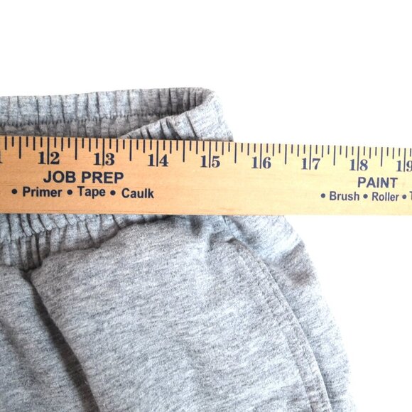 Abercrombie Men's Relaxed Staple Grey Sweat Shorts Size Large Gym Lounge - Picture 5 of 7